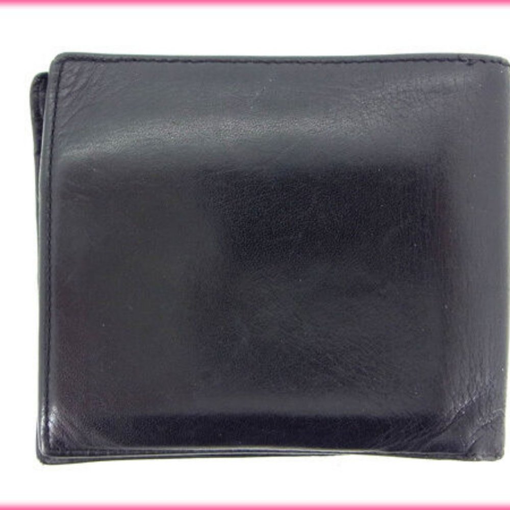 Authentic Gucci Wallet Purse Bifold Black Woman Authentic Used - Picture 2 of 5